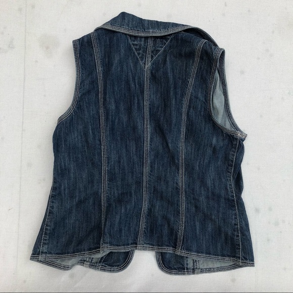 Vintage Tommy Hilfiger Denim Vest - Picture 3 of 3